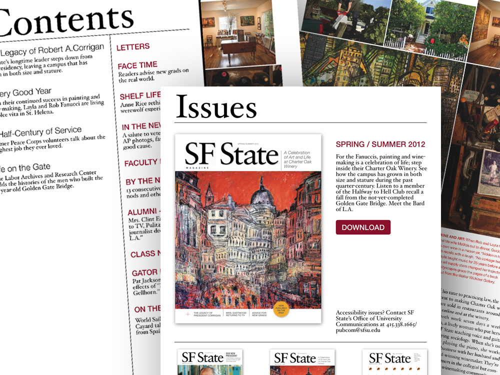 SF State Magazine Thumbnail